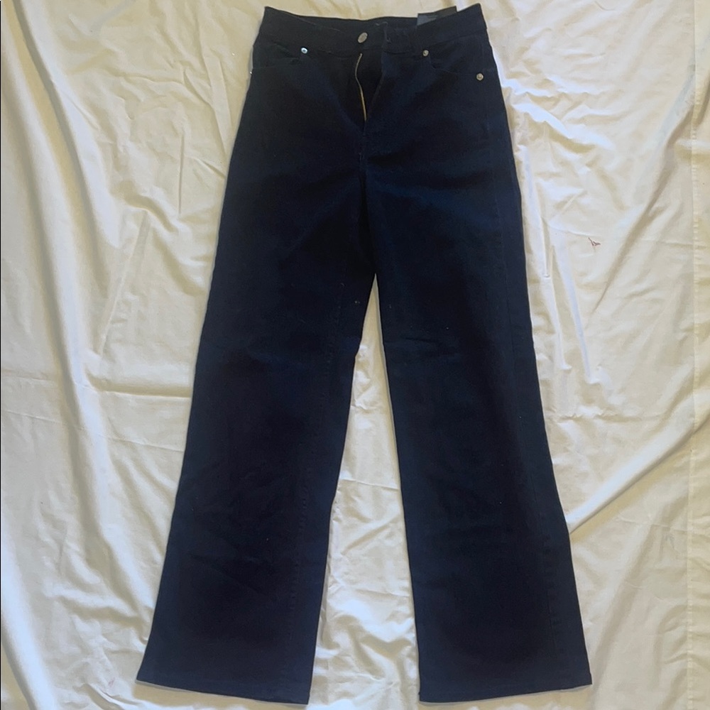H&M Black Wide Leg Jeans